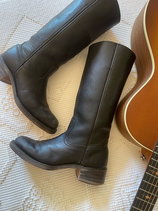 Frye Shoes - FRYE | Black Campus Boots 14L